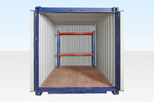 Adjustable, Heavy Duty Two Tier Racking For Rear Of Container - Image 2