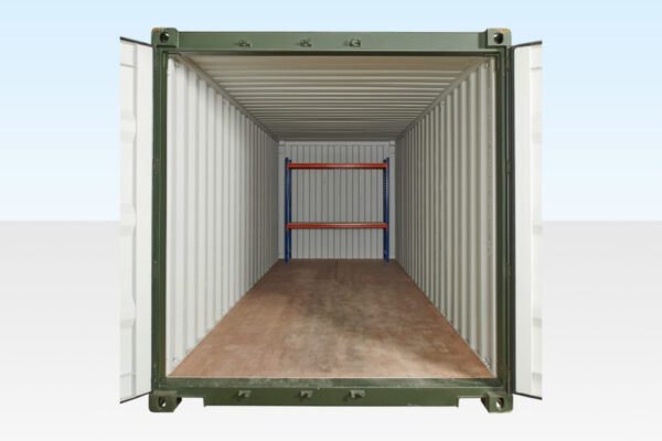 Adjustable, Heavy Duty Two Tier Racking For Rear Of Container - Image 3