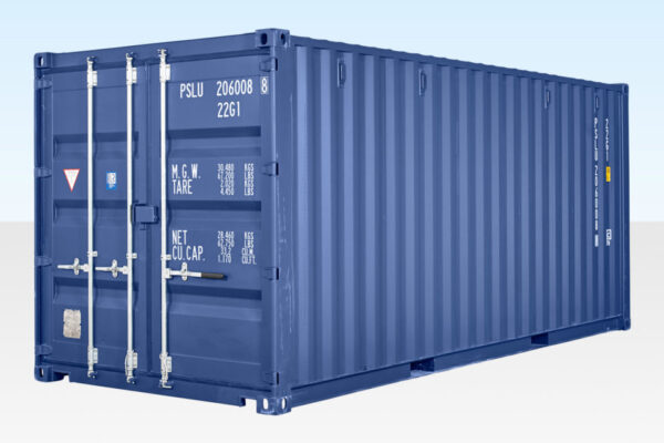 20Ft Shipping Container (One Trip) – Blue - Image 2