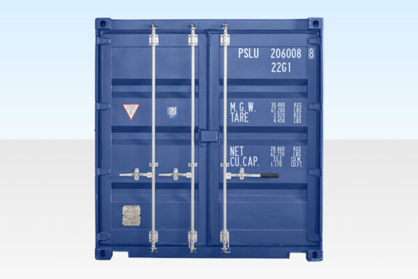 20Ft Shipping Container (One Trip) – Blue - Image 4