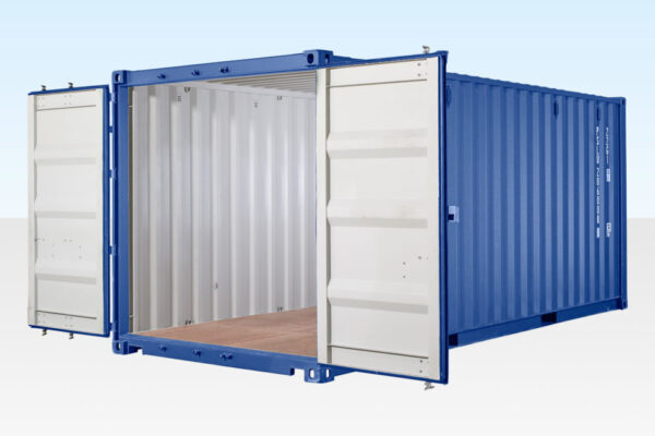 20Ft Shipping Container (One Trip) – Blue - Image 3