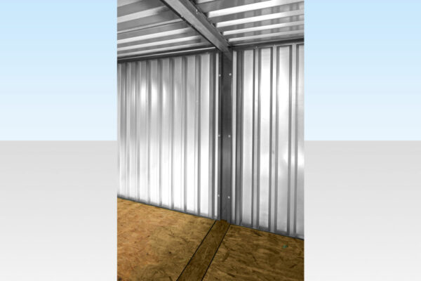 3M X 4.2M Side Linked Flat Pack Container Bundle (Galvanised) - Image 4