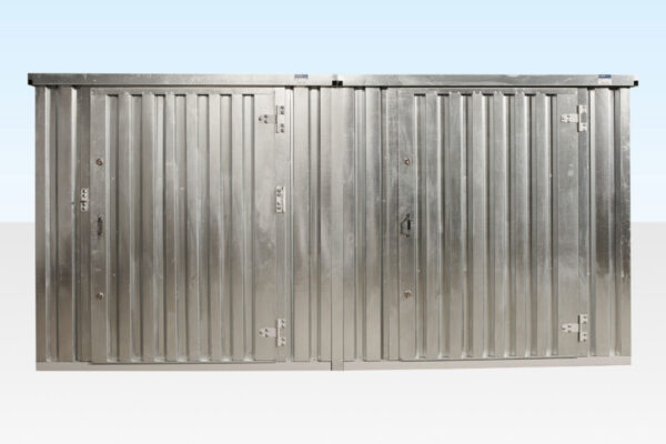 3M X 4.2M Side Linked Flat Pack Container Bundle (Galvanised) - Image 6